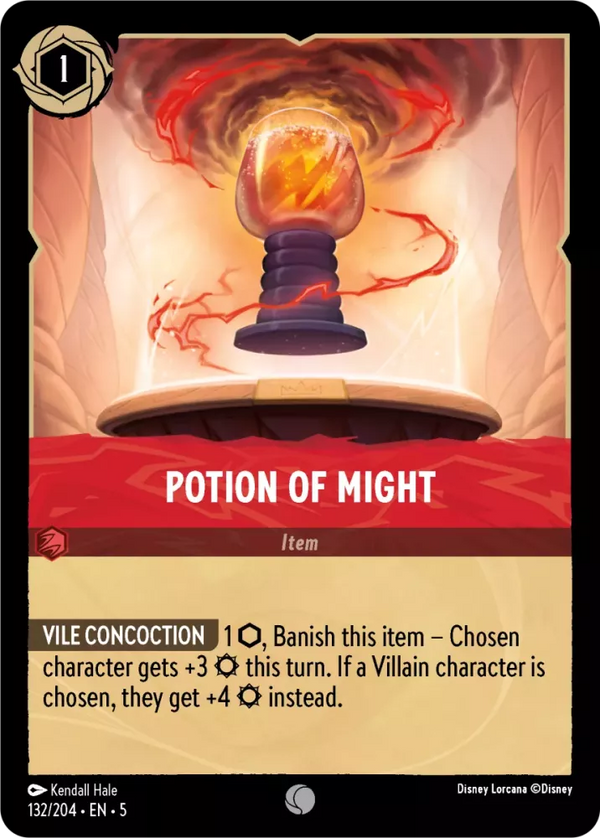 Potion of Might (Shimmering Skies 132/204) Common - Near Mint