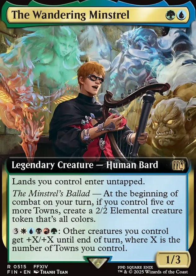 The Wandering Minstrel [ #0515 Extended Art ] (FIN-R)