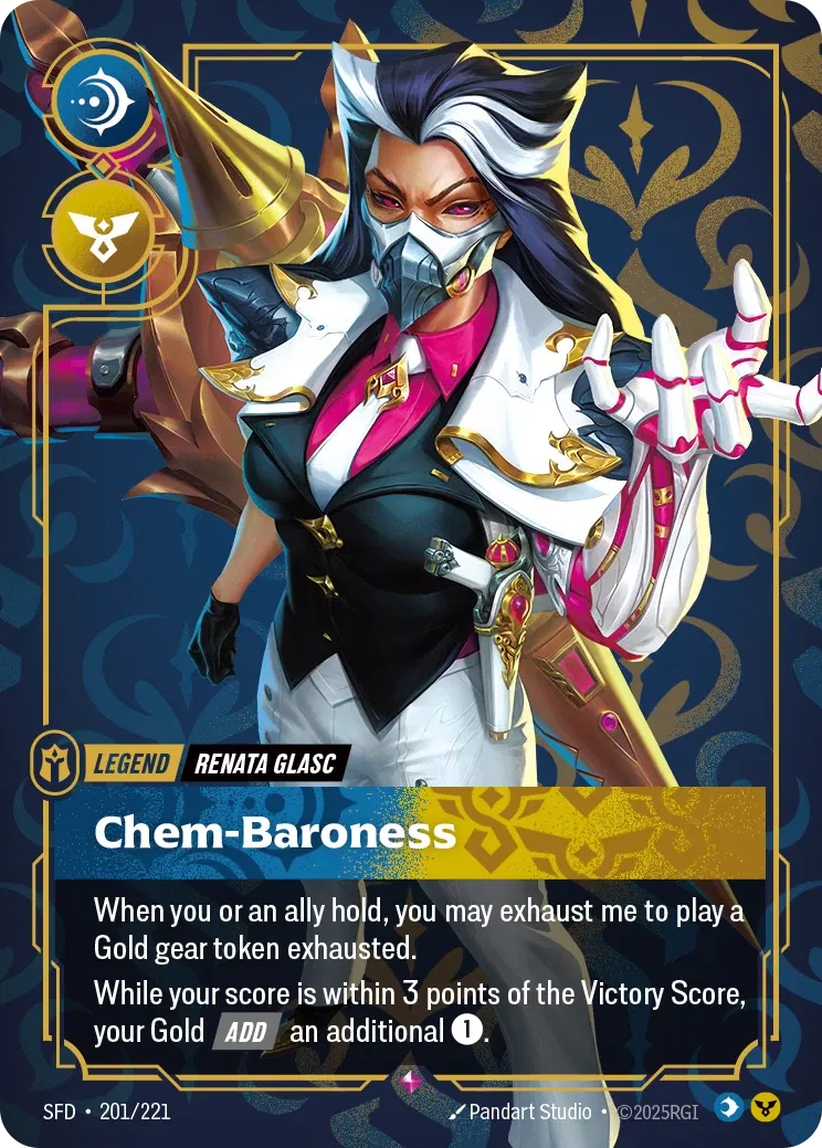 Renata Glasc - Chem-Baroness - 201/221 (SFD) Rare