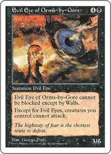 Evil Eye of Orms-by-Gore (5ED-U)