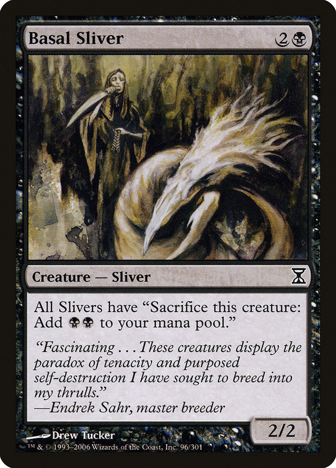 Basal Sliver (TSP-C-FOIL) Moderate Play