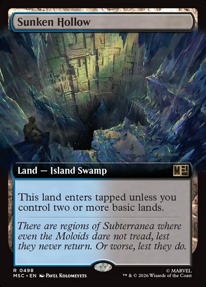 Sunken Hollow [ #0498 Extended Art ] (MSC-R)