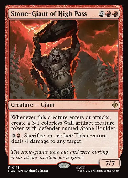 Stone-Giant of High Pass [ #0113 ] (HOB-R)