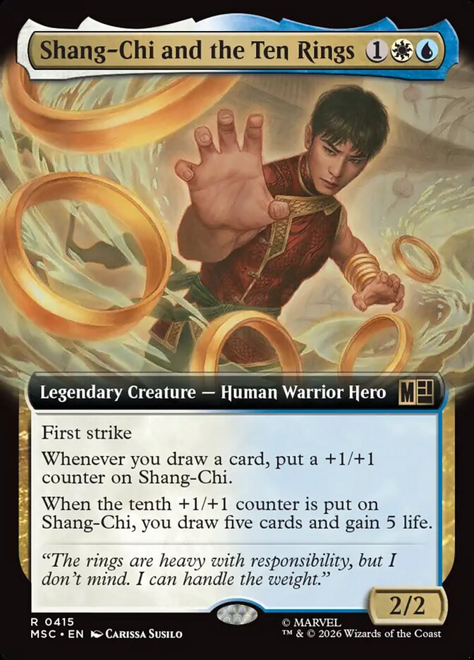 Shang-Chi and the Ten Rings [ #0415 Extended Art ] (MSC-R)