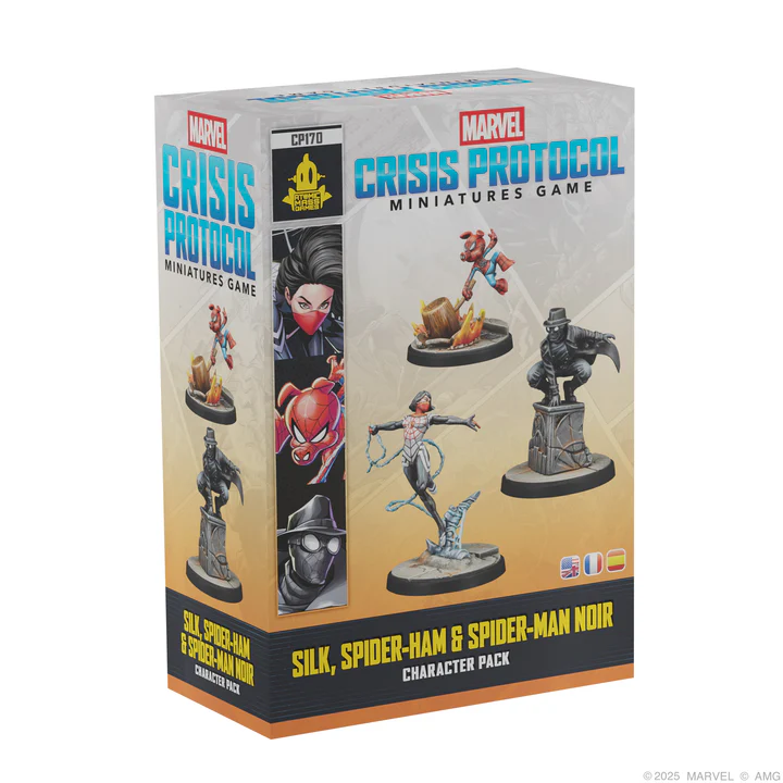 Marvel: Crisis Protocol - Silk, Spider-Ham & Spider-Man Noir (CP170)