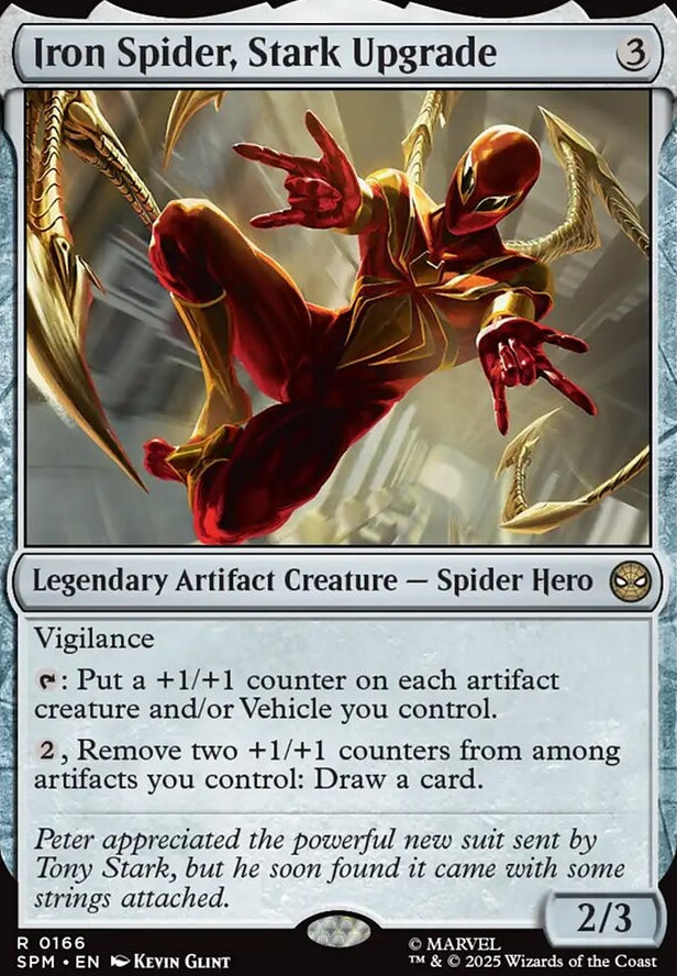 Iron Spider, Stark Upgrade [ #0166 ] (SPM-R)
