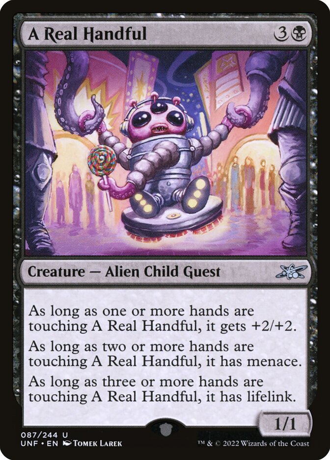 A Real Handful (UNF-U-FOIL)