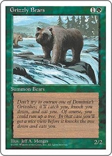 Grizzly Bears (4ED-C)