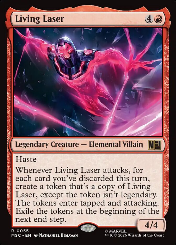 Living Laser [ #0055 Surge Foil ] (MSC-R)