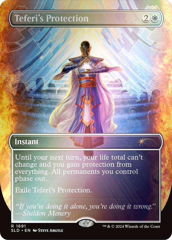 Teferi's Protection [#1691] (SLD-R-FOIL)