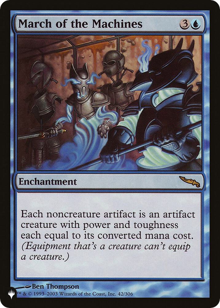 March of the Machines (MRD-R-LIST)