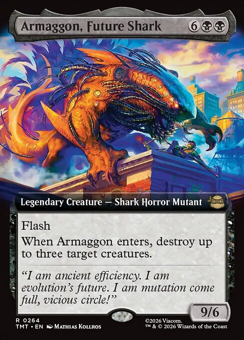 Armaggon, Future Shark [ #0264 Extended Art ] (TMT-R)