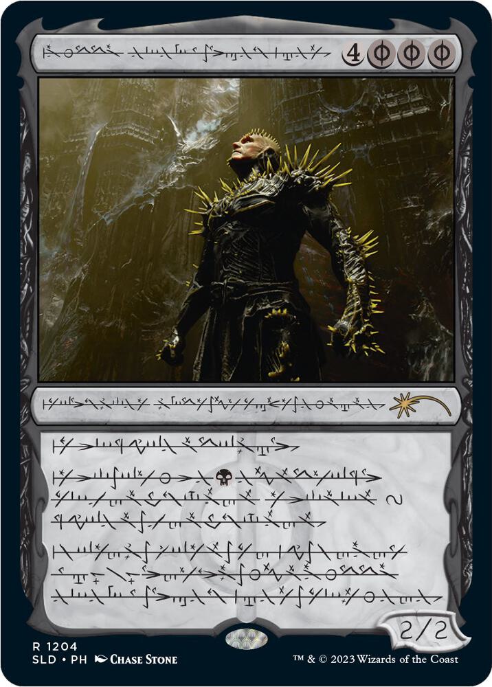 K'rrik Son of Yawgmoth [#1204 Phyrexian] (SLD-R)