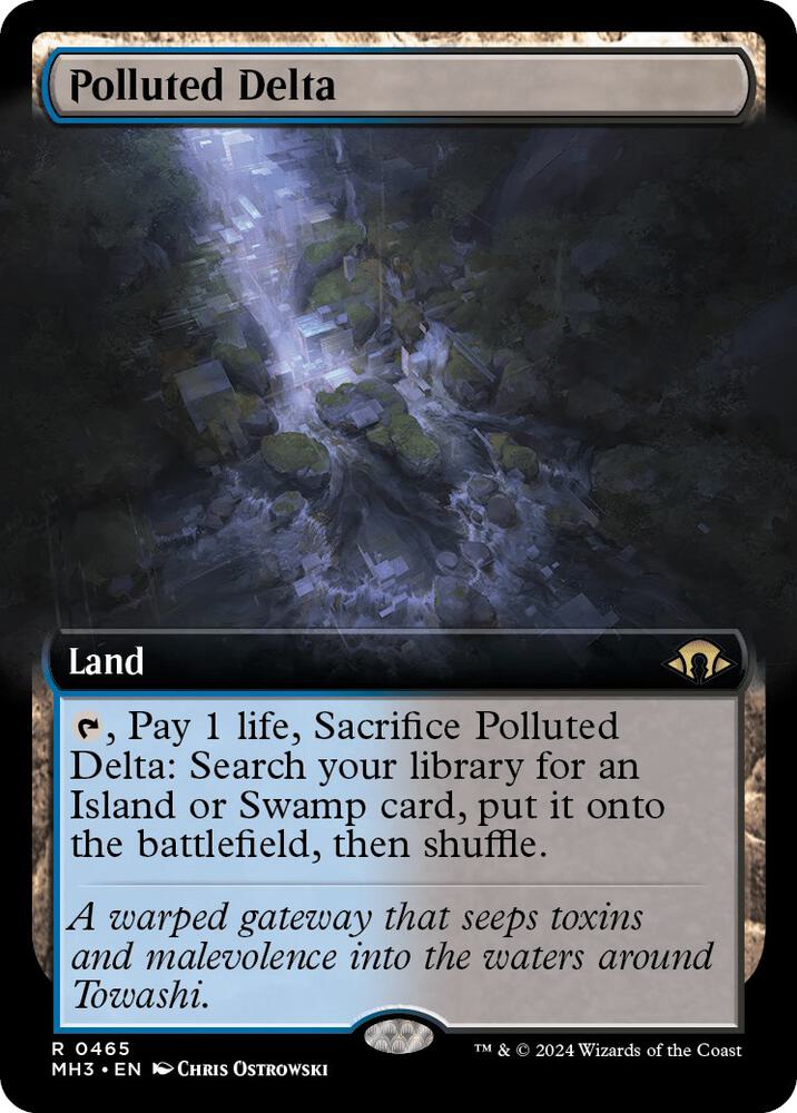 Polluted Delta [#0465 Extended Art] (MH3-R) Light Play