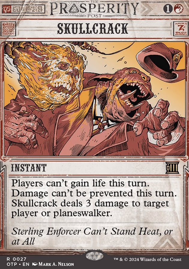 Skullcrack [#0027 Showcase] (OTP-R-FOIL)