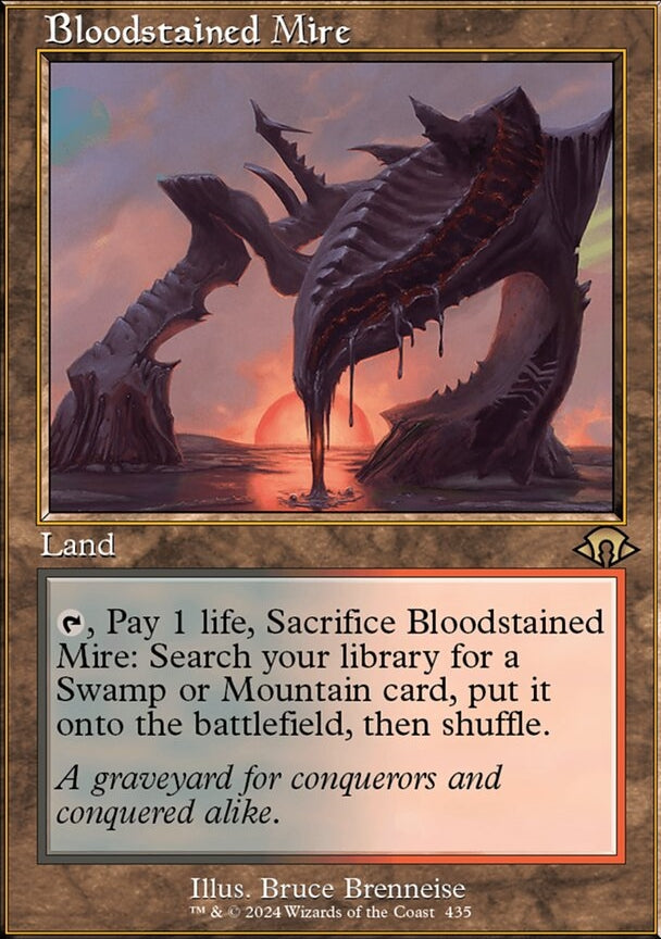 Bloodstained Mire [#0435 Retro Frame] (MH3-R-FOIL)