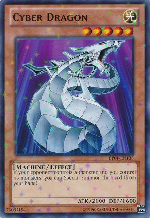 Cyber Dragon (Starfoil) (BP01-EN138) Starfoil Rare - Near Mint Unlimited