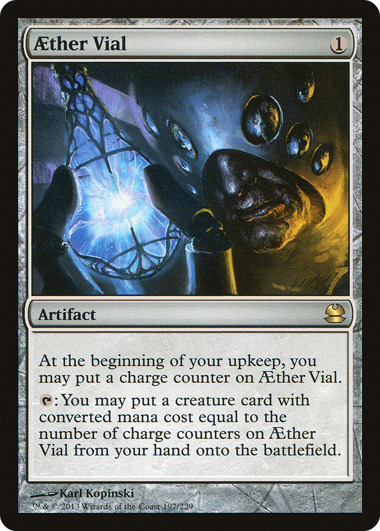 Aether Vial (MMA-R) Light Play