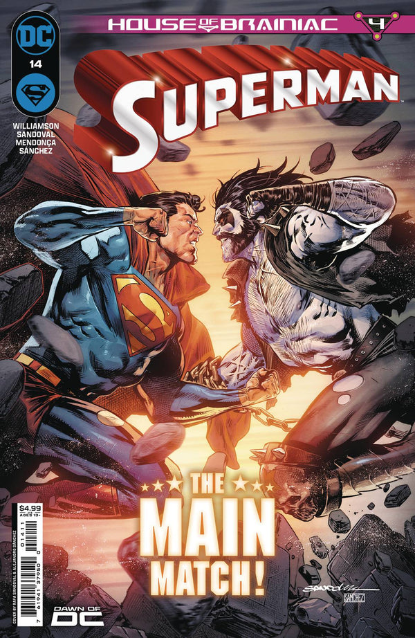 SUPERMAN #14 CVR A RAFA SANDOVAL (HOUSE OF BRAINIAC)