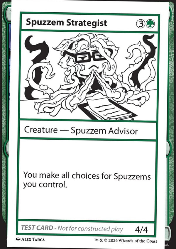 Spuzzem Strategist [#0346 Playtest] (MB2-R)