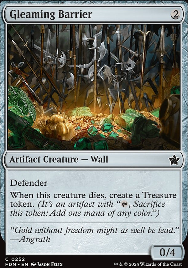 Gleaming Barrier [#0252] (FDN-C-FOIL)