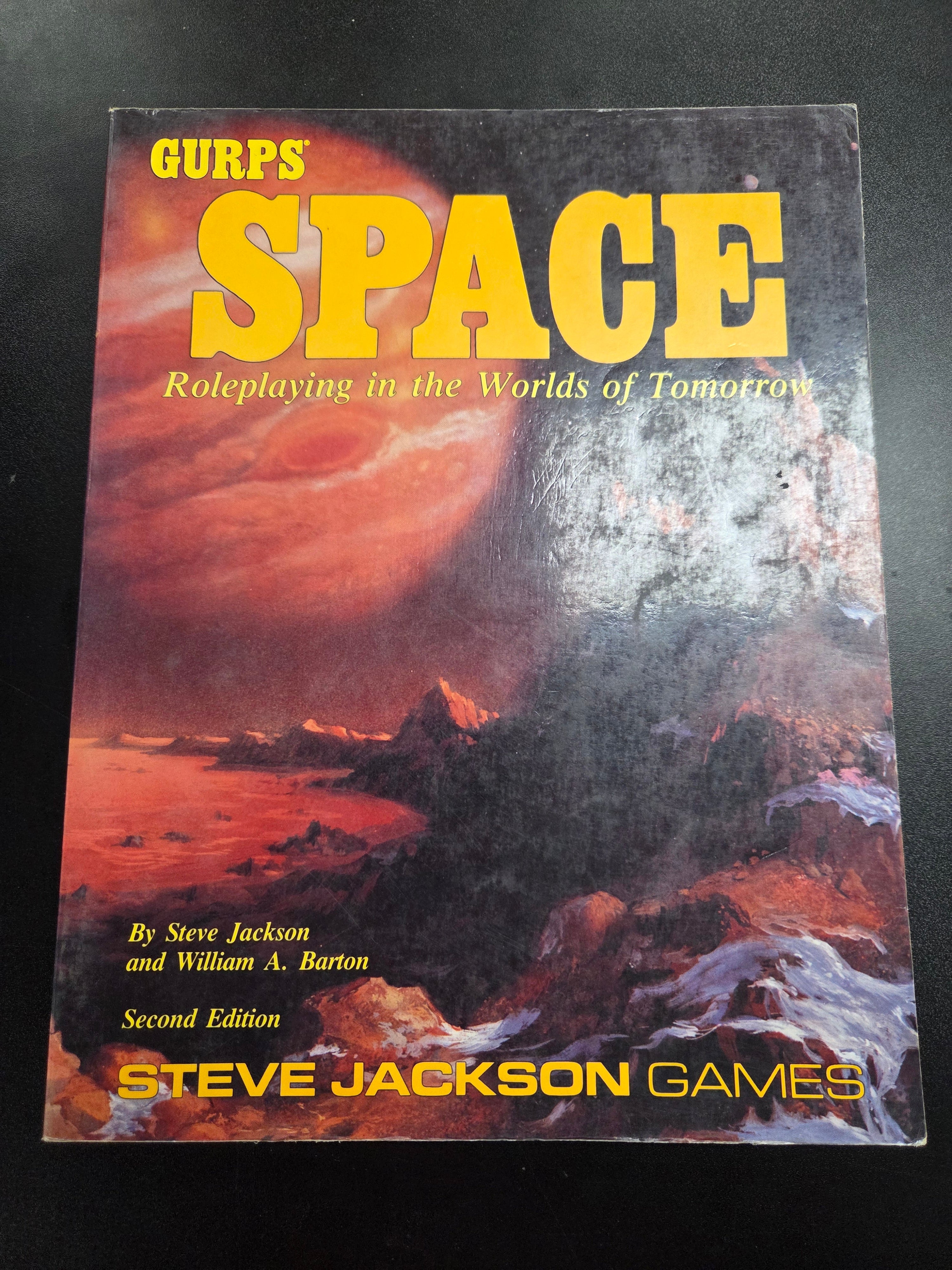 GURPS RPG (2nd Ed): Space (USED) Highlighted/Marked
