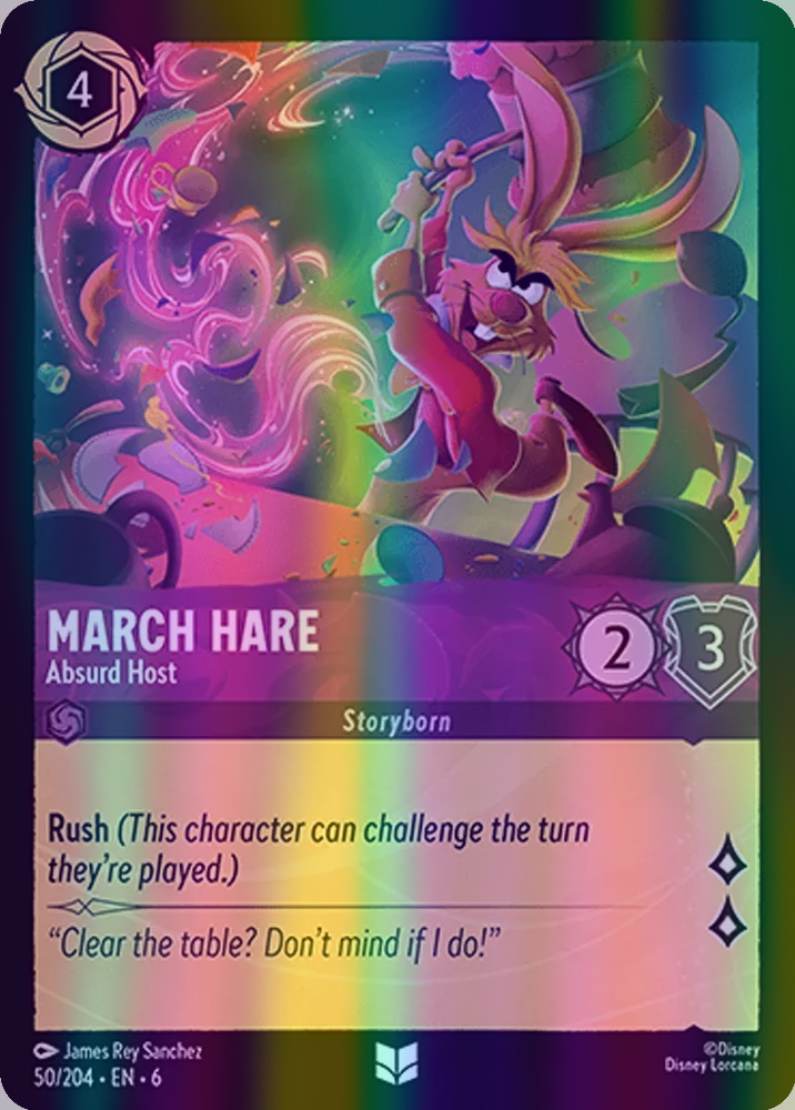 March Hare - Absurd Host (Azurite Sea 050/204) Uncommon - Near Mint Cold Foil