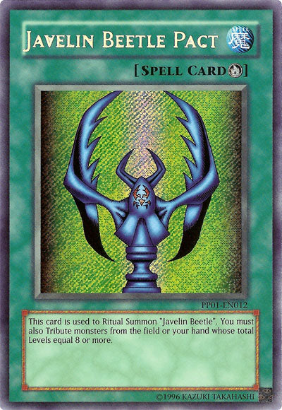 Javelin Beetle Pact (PP01-EN012) Secret Rare - Near Mint Unlimited
