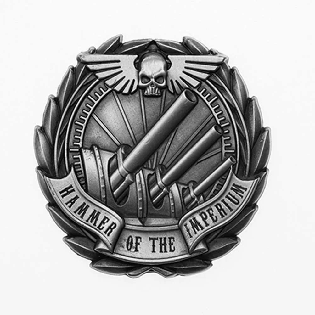 Starforged: Warhammer 40K - Cadian Shock Troops: Medal of Honour Badge [Hammer of the Imperium]