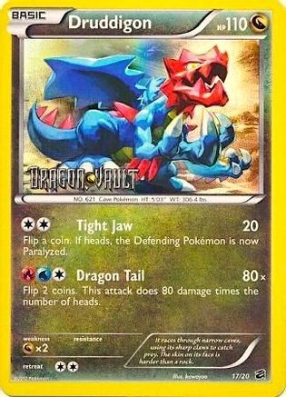 Druddigon (17/20) (Dragon Vault) - Blister Exclusives