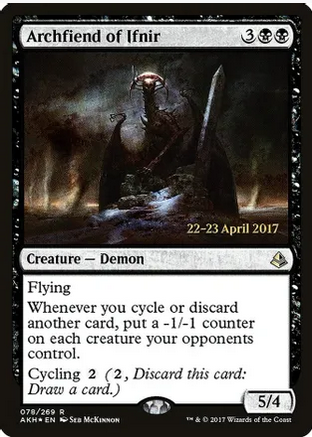 Archfiend of Ifnir (AKH-R-FOIL)