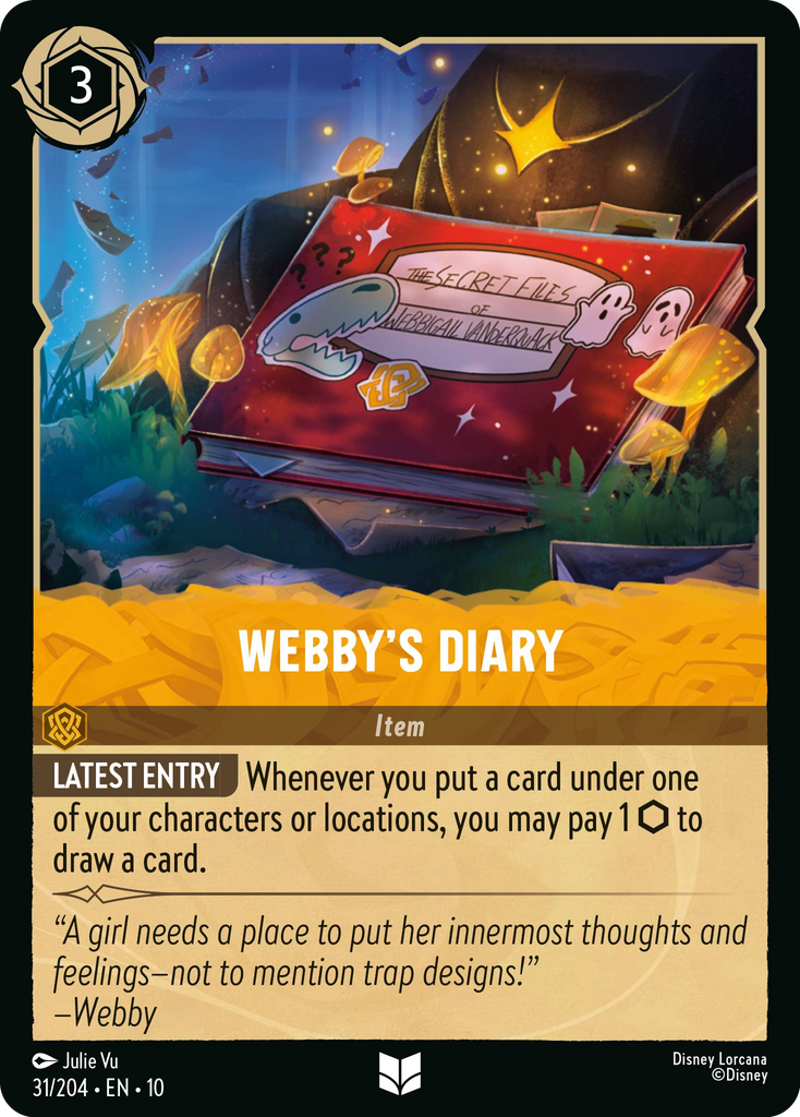 Webby's Diary (031/204 - Whispers in the Well) Uncommon