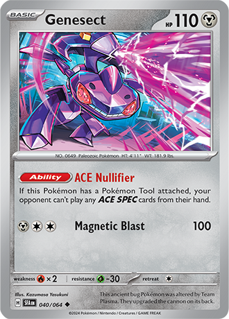 Genesect - 040/064 (SFA) Uncommon - Near Mint