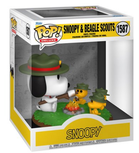 POP Figure Deluxe: Peanuts #1587 - Snoopy & Beagle Scouts