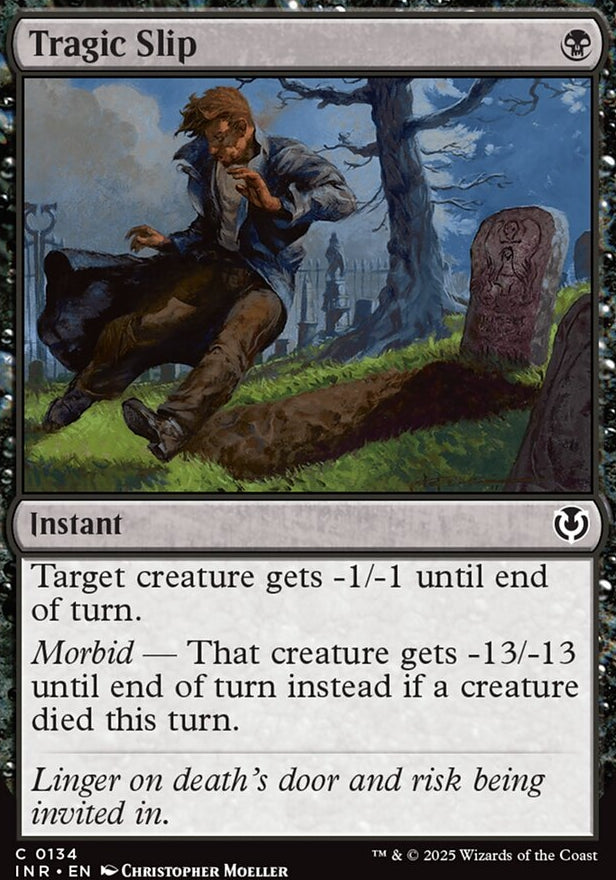 Tragic Slip [ #0134 ] (INR-C-FOIL)