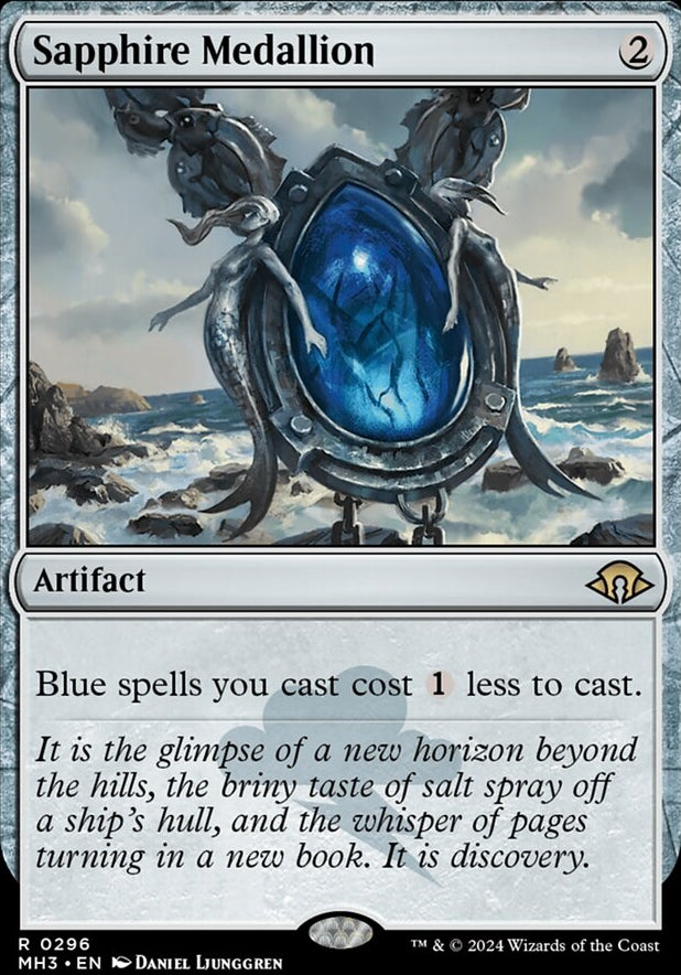 Sapphire Medallion [#0296] (MH3-R-FOIL)