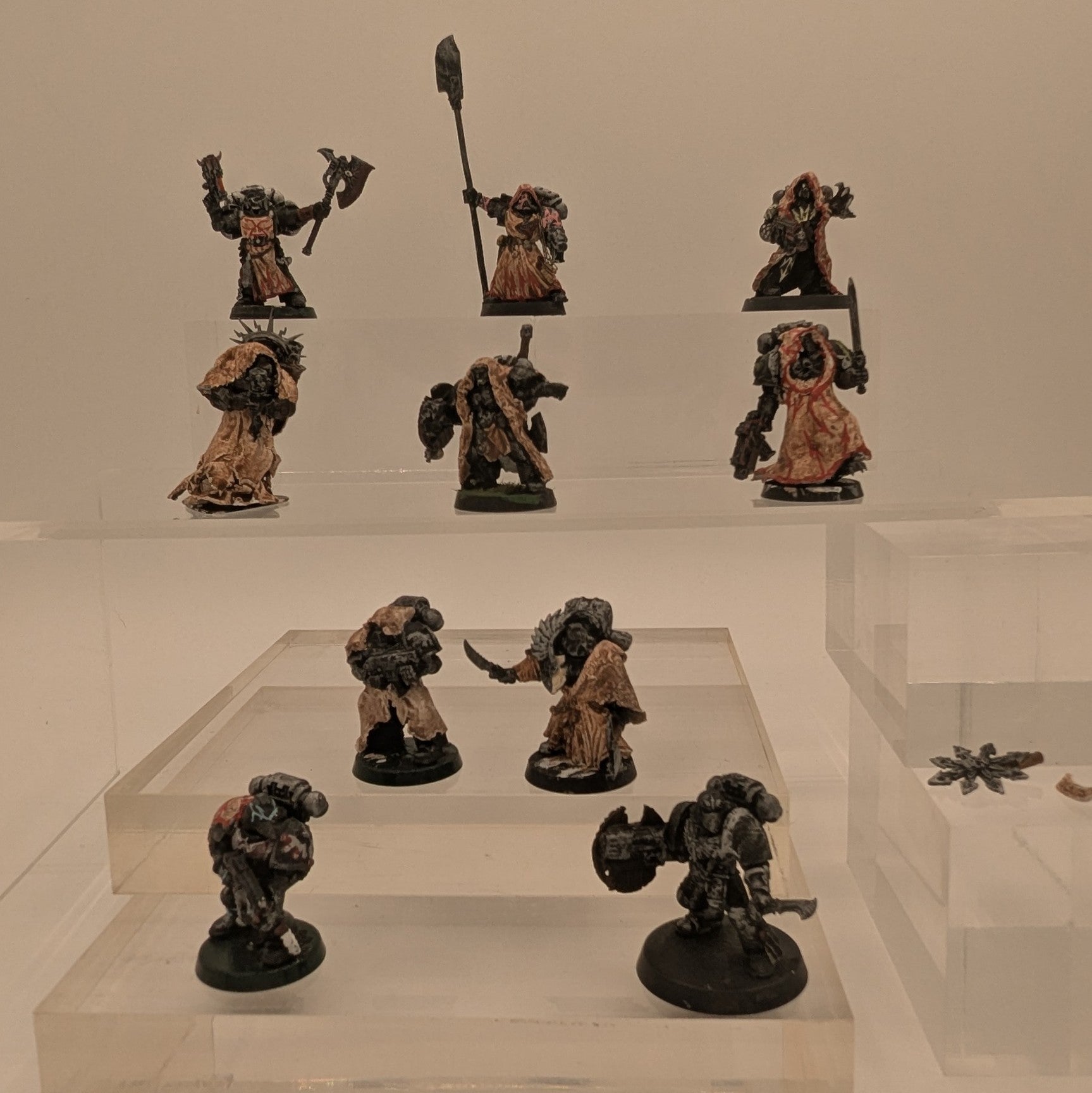 40K: Heretic Astartes: Chaos Space Marines - Legionaries (USED, OOP, KITBASHED) [LOT#2]