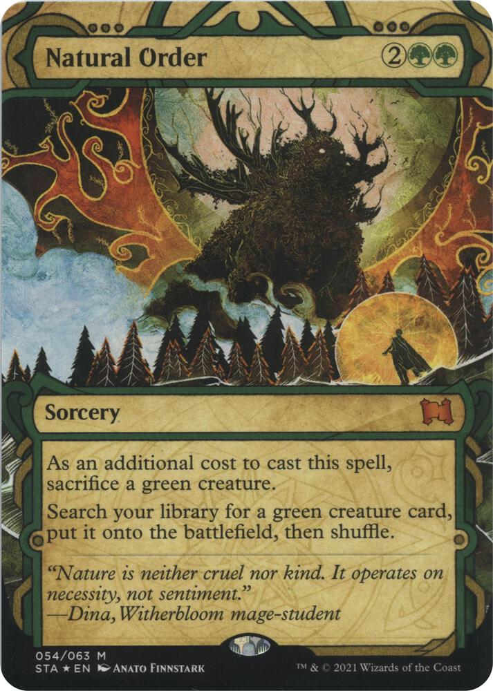 Natural Order (STA-M-FOIL-ETCHED)