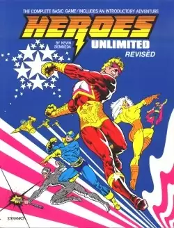 Palladium Books - Heroes Unlimited - The Complete Basic Game RPG Sourcebook (USED)