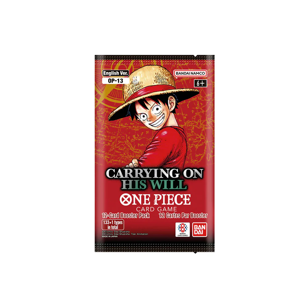 One Piece TCG: Booster Pack 13 - Carrying on His Will Booster Pack