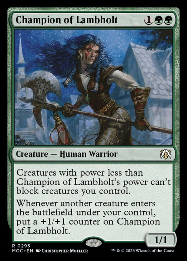 Champion of Lambholt [#0293 Reprint] (MOC-R)
