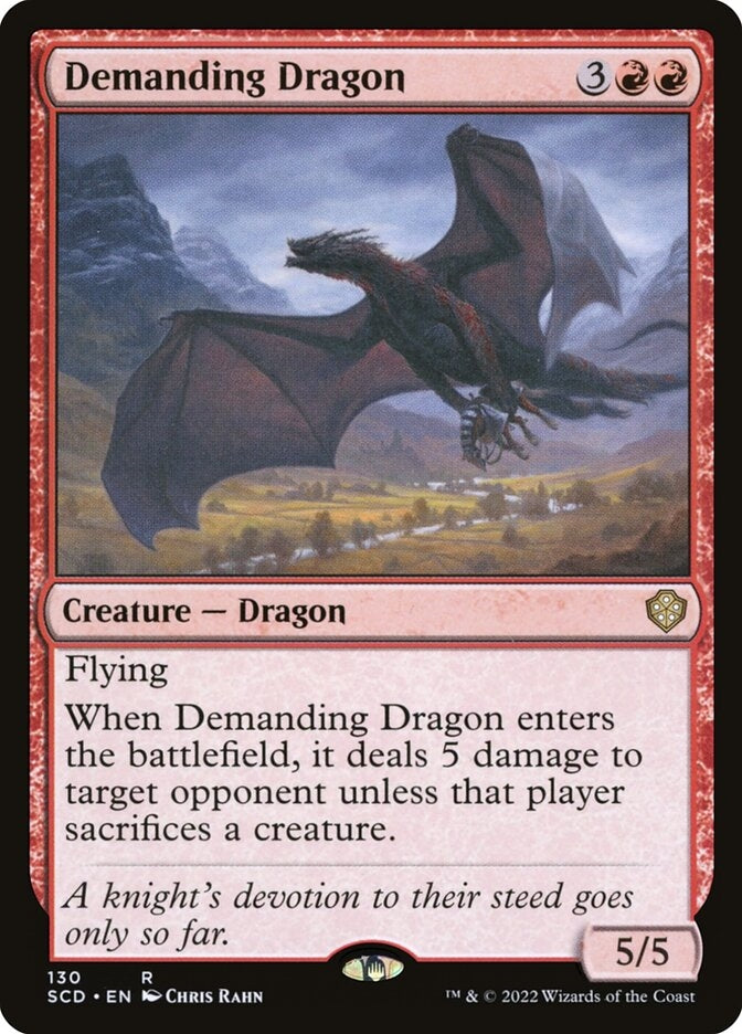 Demanding Dragon [#130] (SCD-R)