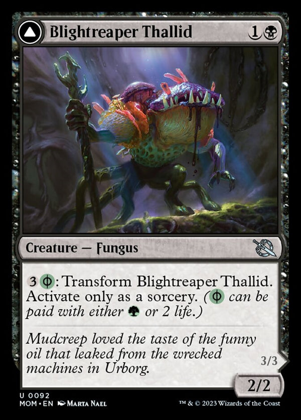 Blightreaper Thallid // Blightsower Thallid [#0092] (MOM-U)