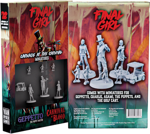 Final Girl: Series 1 - Feature Film Expansion: Carnage at the Carnival Miniatures Pack