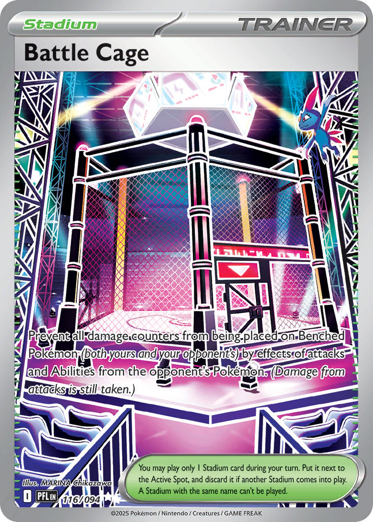 Battle Cage - 116/094 (PFL) Ultra Rare