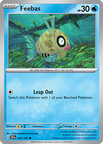 Feebas - 041/191 (SSP) Common - Near Mint