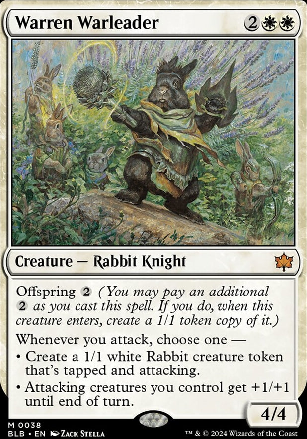 Warren Warleader [#0038] (BLB-M-FOIL)