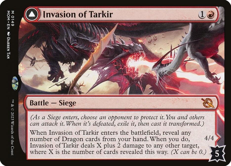 Invasion of Tarkir // Defiant Thundermaw [#0149] (MOM-M-FOIL)