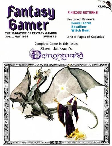 Steve Jackson Games: Fantasy Gamer Magazine Issue #5 (USED)