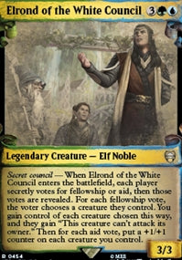 Elrond of the White Council [#0454 Showcase Scrolls] (LTC-R)